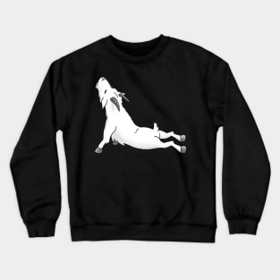 yoga goat mask design,mask maker gifts,mask maker quarantine 2020, quarantine Crewneck Sweatshirt